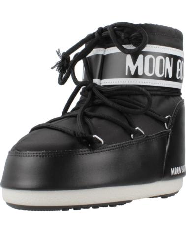 MOON BOOT ICON LOW NY - SCHWARZE SCHNEESTIEFEL BLACK