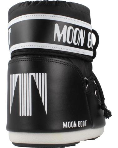 MOON BOOT ICON LOW NY - SCHWARZE SCHNEESTIEFEL BLACK