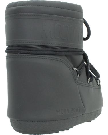 MOON BOOT BOTAS MB ICON LOW RUBB NEGRAS BLACK