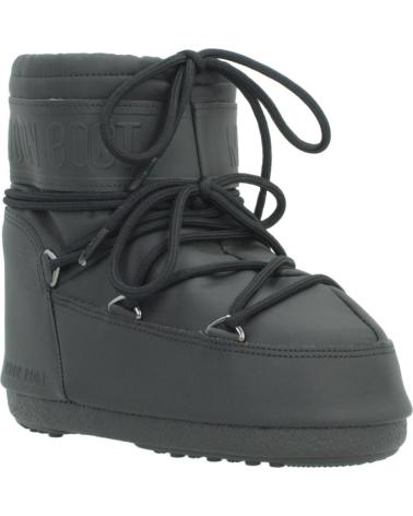 MOON BOOT BOTAS MB ICON LOW RUBB NEGRAS BLACK