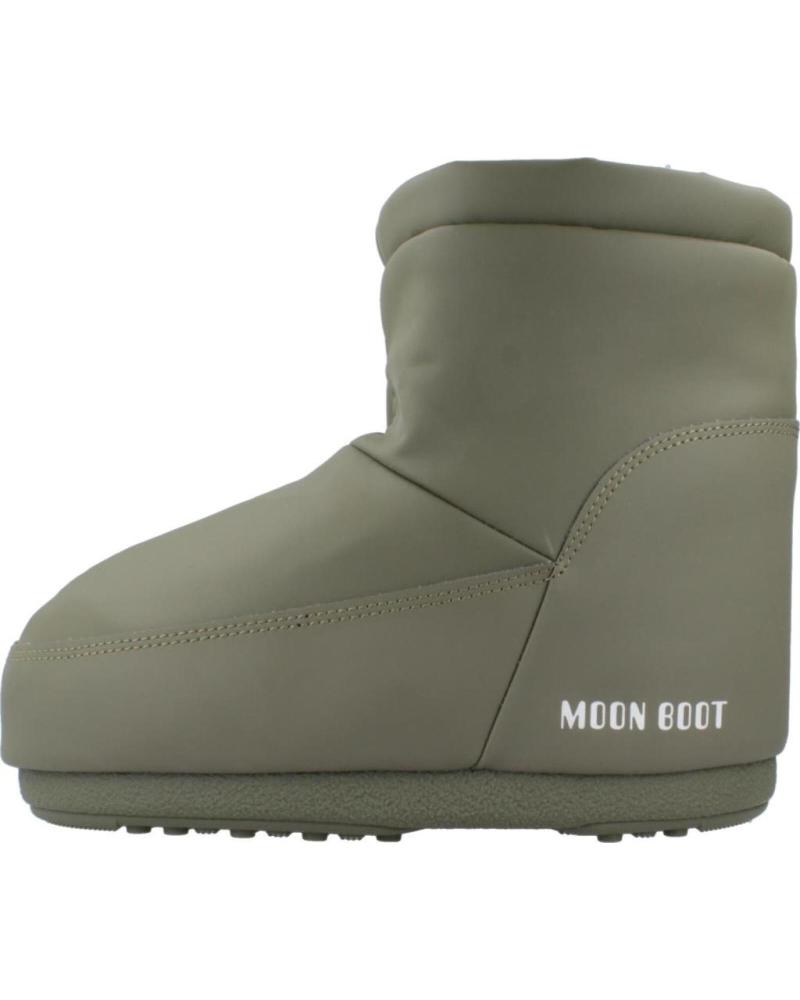 MOON BOOT BOTAS ICON LOW NOLAC VERDE KHAKI KHAKI