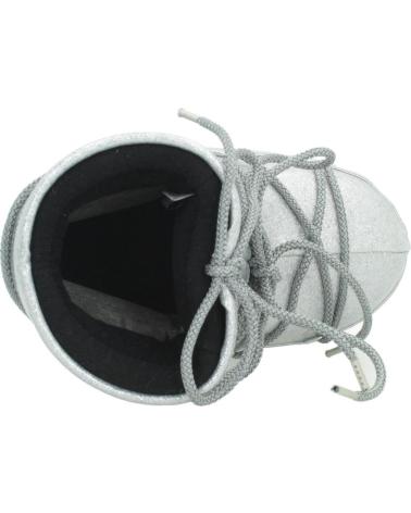 MOON BOOT MB ICON LOW GLIT PLATA SILVER