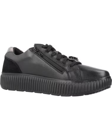 GEOX D GRAISY C9999 - ZAPATILLAS CASUAL NEGRAS C9999