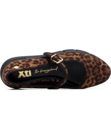 XTI BALLERINAS 144238 MIT LEOPARDENMUSTER LEOPARDO