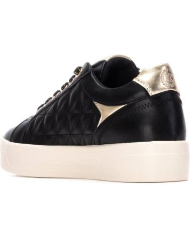 XTI ZAPATOS ZAPATOS MUJER ZAPATILLAS BAJAS MODELO 144413 COLOR N NEGRO