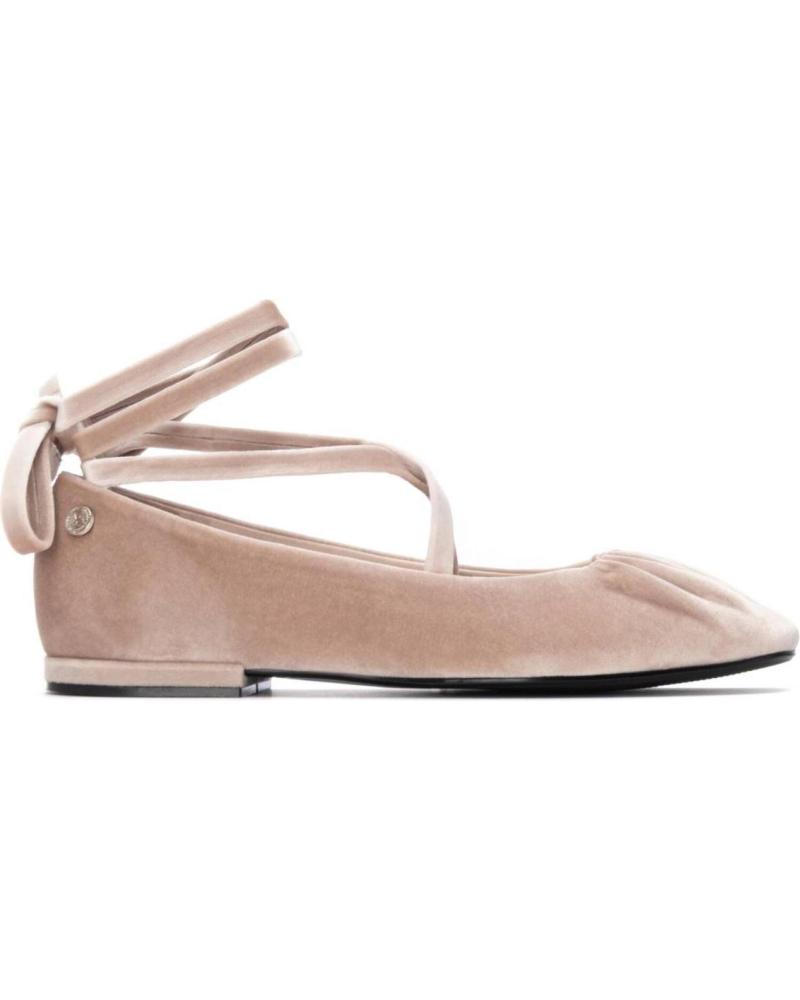 XTI 144699 NUDE | VELLUTO CON LACCI ALLA CAVIGLIA NUDE