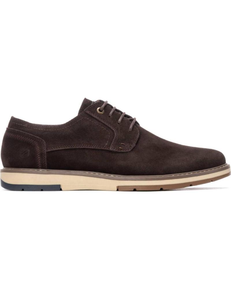 CHAUSSURES CARMELA 162679 MARRON À LACETS STYLE OXFORD MARRON