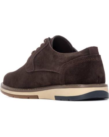 CHAUSSURES CARMELA 162679 MARRON À LACETS STYLE OXFORD MARRON