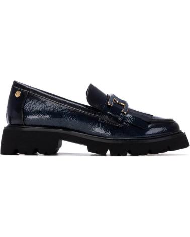 CARMELA 162698 NAVY LOAFER WITH TRACK SOLE NAVY