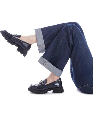 CARMELA 162698 NAVY LOAFER WITH TRACK SOLE NAVY