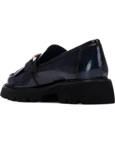 CARMELA 162698 NAVY LOAFER WITH TRACK SOLE NAVY