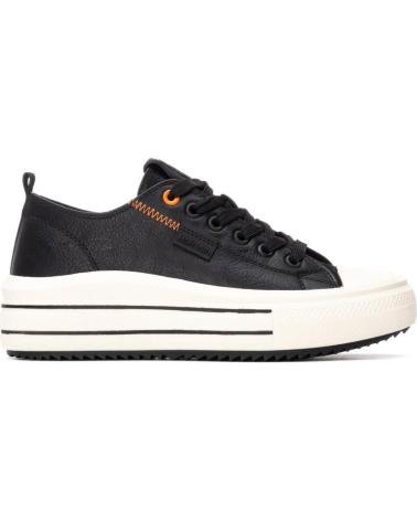 REFRESH 172940 BLACK PLATFORM SNEAKERS NEGRO