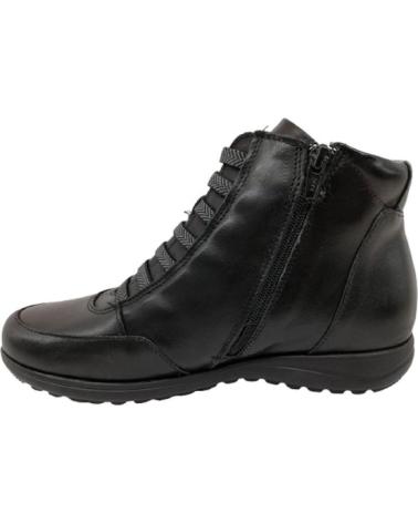 PITILLOS STIEFELETTE MIT ZENTRALEN GUMMIZÜGEN SCHWARZ NEGRO