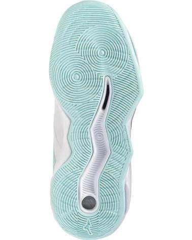 MIZUNO WAVE MOMENTUM PRO - HANDBALL- UND VOLLEYBALLSCHUHE WEISS UND HELLBLAU 100 BLANCO