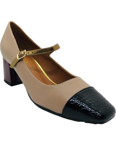 GIOSEPPO OKLEE 76037 BEIGE - PUMPS MIT MARY-JANE-RIEMEN BEIGE