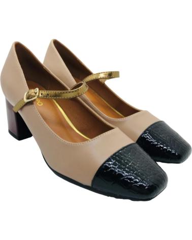 GIOSEPPO OKLEE 76037 BEIGE - PUMPS MIT MARY-JANE-RIEMEN BEIGE