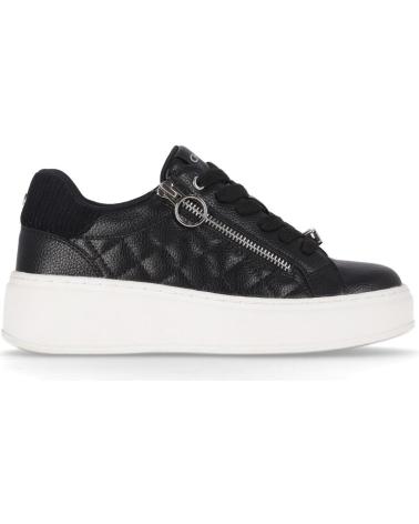 CHIKA10 ALABAMA 06 SCHWARZE SNEAKER MIT DEKORATIVEN REISSVERSCHLÜSSEN NEGRO-BLACK