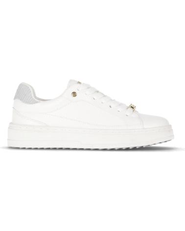 CHIKA10 NUBIA 05 WEISSE SNEAKER MIT STRUKTURIERTER SOHLE BLANCO-WHITE