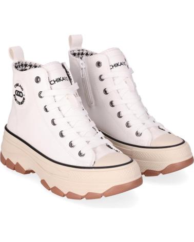 CHIKA10 VANIA 02 WEISSE SNEAKER BLANCO-WHITE