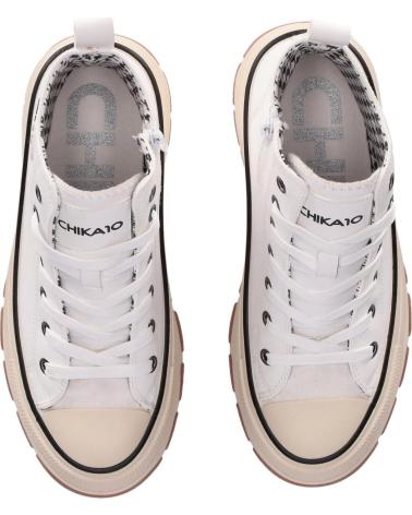 CHIKA10 VANIA 02 WEISSE SNEAKER BLANCO-WHITE