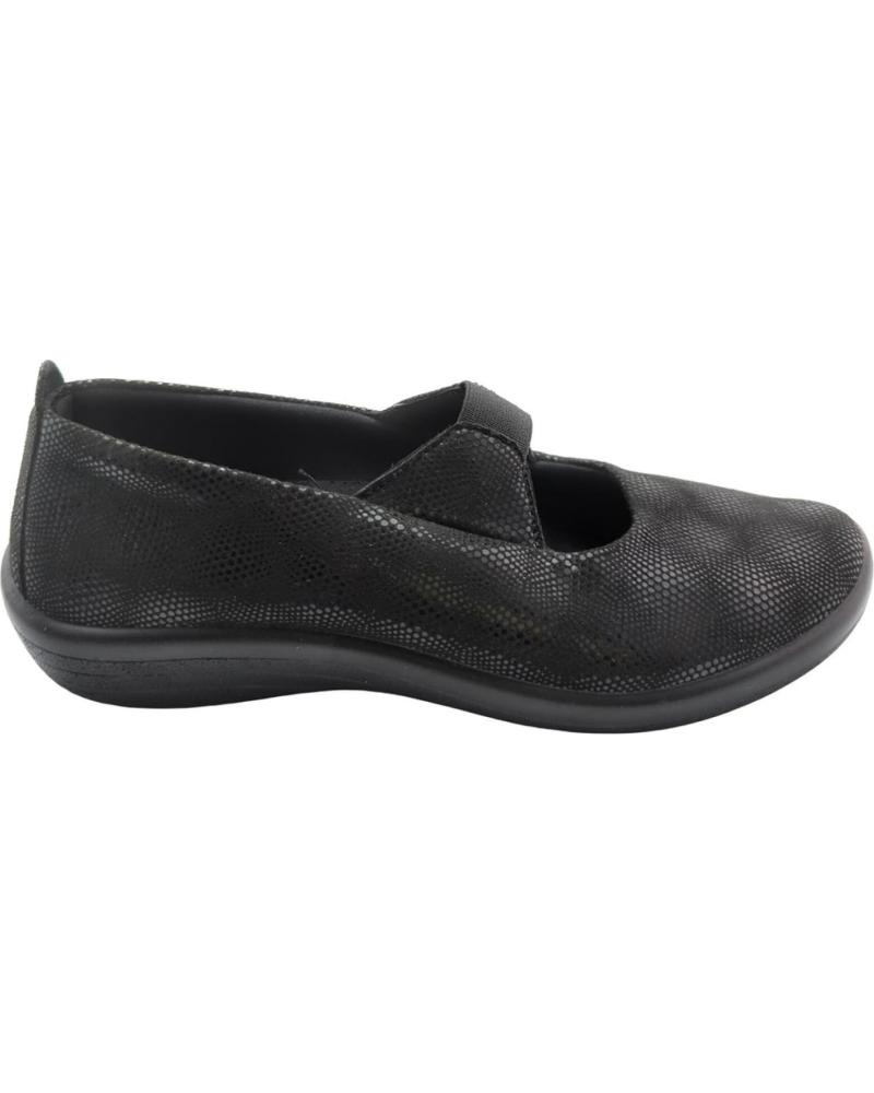 ARCOPEDICO SAPATILHA ITATIAIA LYCRA PRETA NEGRO