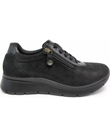 SNEAKER CASUAL IMAC 856510 IN LYCRA NERA NEGRO