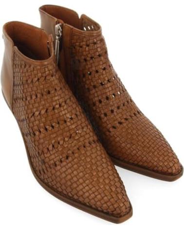 GIOSEPPO BOTIN MUJER COWBOY TRENZADO 73597 MARRóN