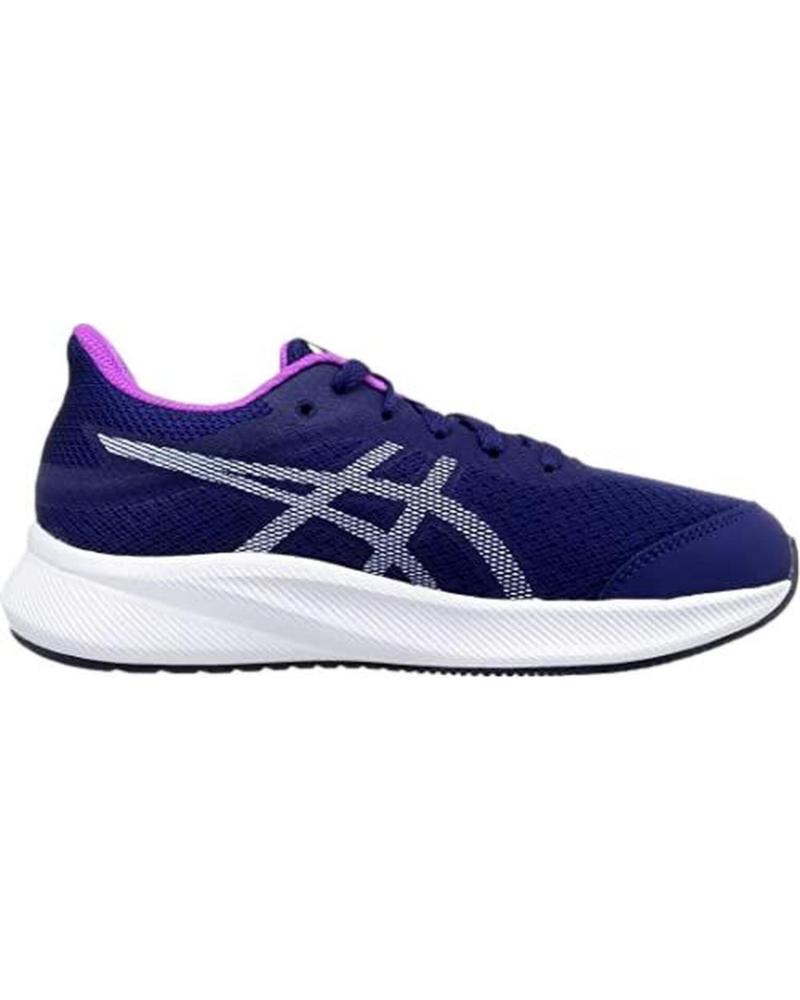 ASICS PATRIOT 13 GS 1014A267 - ZAPATILLAS RUNNING AZUL MORADO ROSA