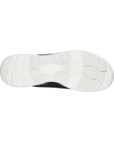 SKECHERS 149220 ZAPATILLAS RUNNING NEGRO CON DETALLES AZULES AZUL