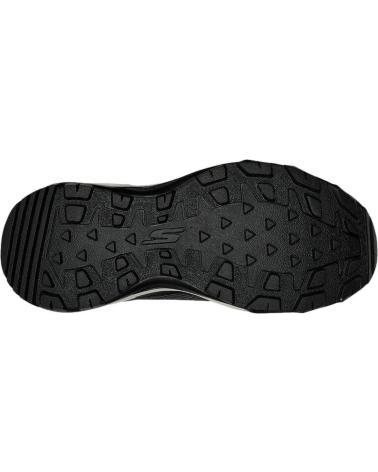 SKECHERS GO RUN TRAIL 128200 TRAIL RUNNING SHOES BLACK WITH PINK ACCENTS NEGRO