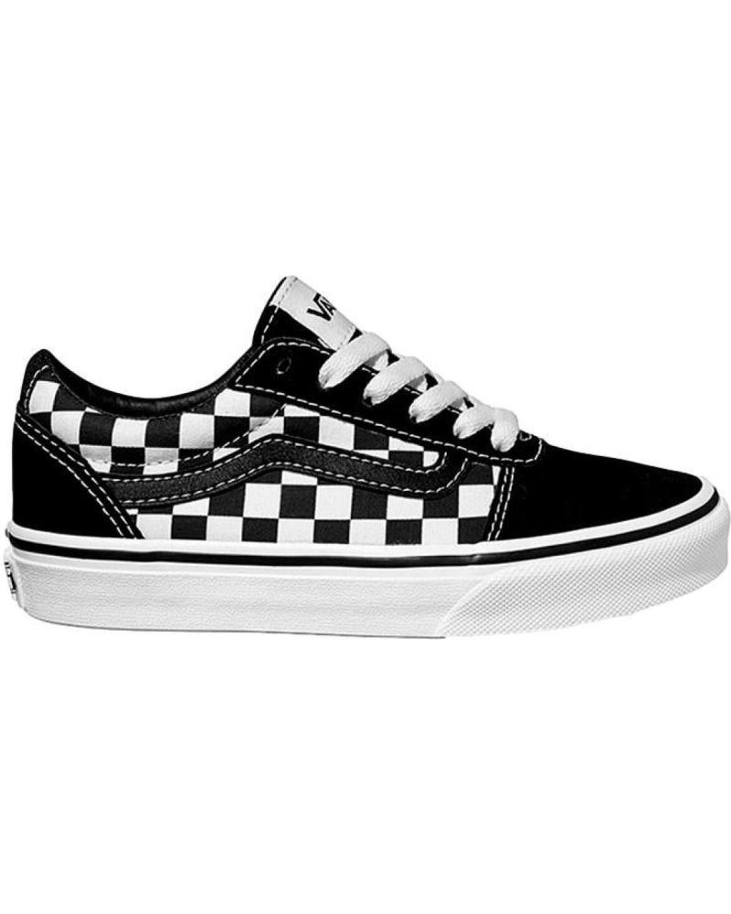 VANS WARD VN0A38J9PVJ1 - CHECKERBOARD BLACK/WHITE SNEAKERS NEGRO