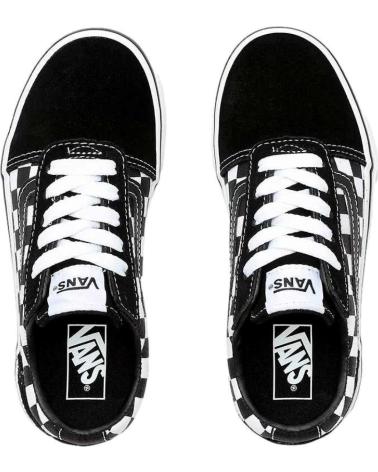 VANS WARD VN0A38J9PVJ1 - CHECKERBOARD BLACK/WHITE SNEAKERS NEGRO