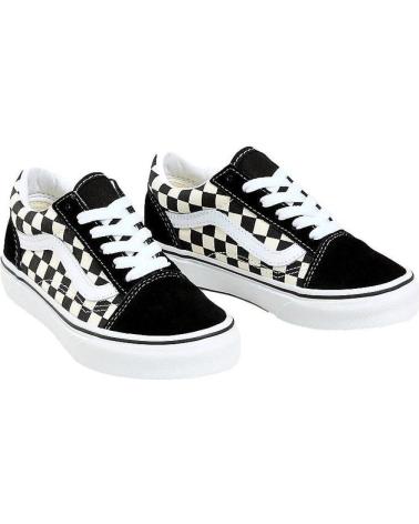 VANS OLD SKOOL - TÊNIS CHECKERBOARD PRETO/BRANCO NEGRO