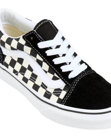 VANS OLD SKOOL - TÊNIS CHECKERBOARD PRETO/BRANCO NEGRO