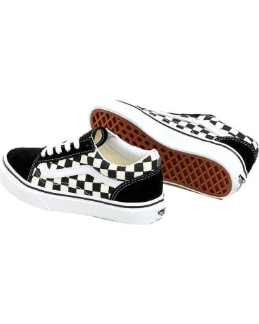 VANS OLD SKOOL - TÊNIS CHECKERBOARD PRETO/BRANCO NEGRO