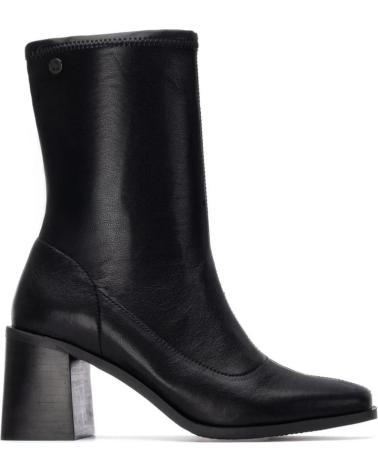 XTI BLOCK HEEL ANKLE BOOT 14471401 BLACK NEGRO
