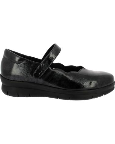 D`CUTILLAS BAILARINAS PARA MUJER DOCTOR CUTILLAS 75603 CHAROL NEGRO