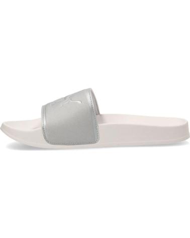 CHANCLAS PUMA LEADCAT 2.0 AQUA METALLICS GRIS BLANCO (401707 01) BLANCO