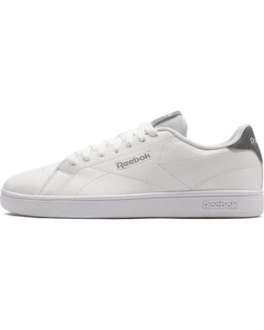 REEBOK COURT CLEAN CHAUSSURE HOMME BLANCO-GRIS