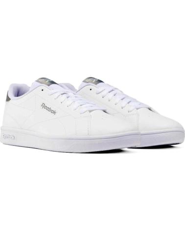 REEBOK COURT CLEAN CHAUSSURE HOMME BLANCO-GRIS