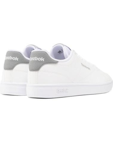 REEBOK COURT CLEAN CHAUSSURE HOMME BLANCO-GRIS