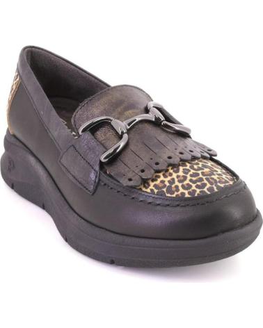 PITILLOS 10753 MOCASINES DE MUJER PIEL NEGRO