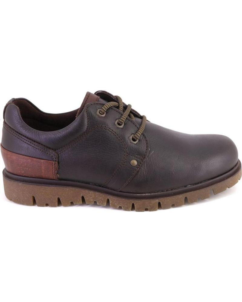 CHAUSSURES CASUAL PITILLOS 40200 EN CUIR MARRON À LACETS MARRON