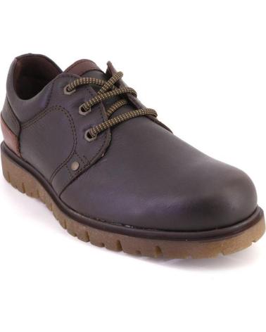 CHAUSSURES CASUAL PITILLOS 40200 EN CUIR MARRON À LACETS MARRON