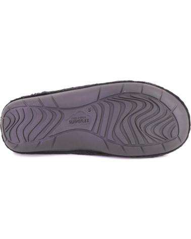 PANTOFOLE SUAVEFLEX 200-ROLLING NERO NEGRO
