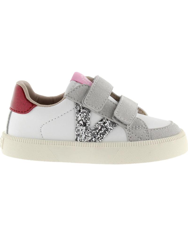 VICTORIA BAREFOOT 1356101 OLIVER SILVER SNEAKER PLATA