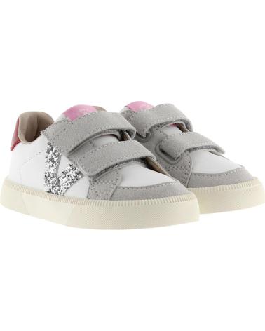 VICTORIA BAREFOOT 1356101 OLIVER SILVER SNEAKER PLATA