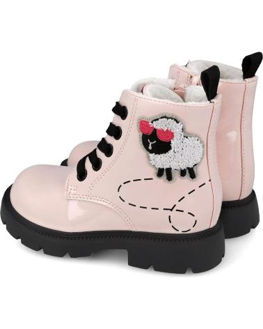 BOTTES GARVALIN MATILDE 251342 ROSE AVEC DÉTAIL MOUTON ROSAB032