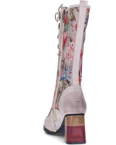 LAURA VITA STIVALI IDCANO07 FIORI BEIGE BEIGE