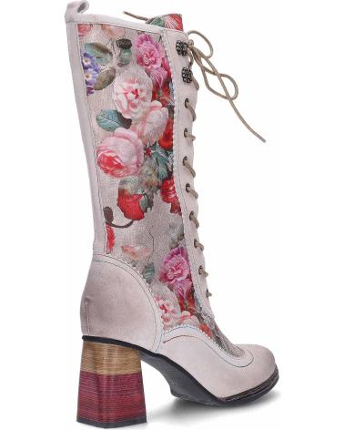 LAURA VITA STIVALI IDCANO07 FIORI BEIGE BEIGE